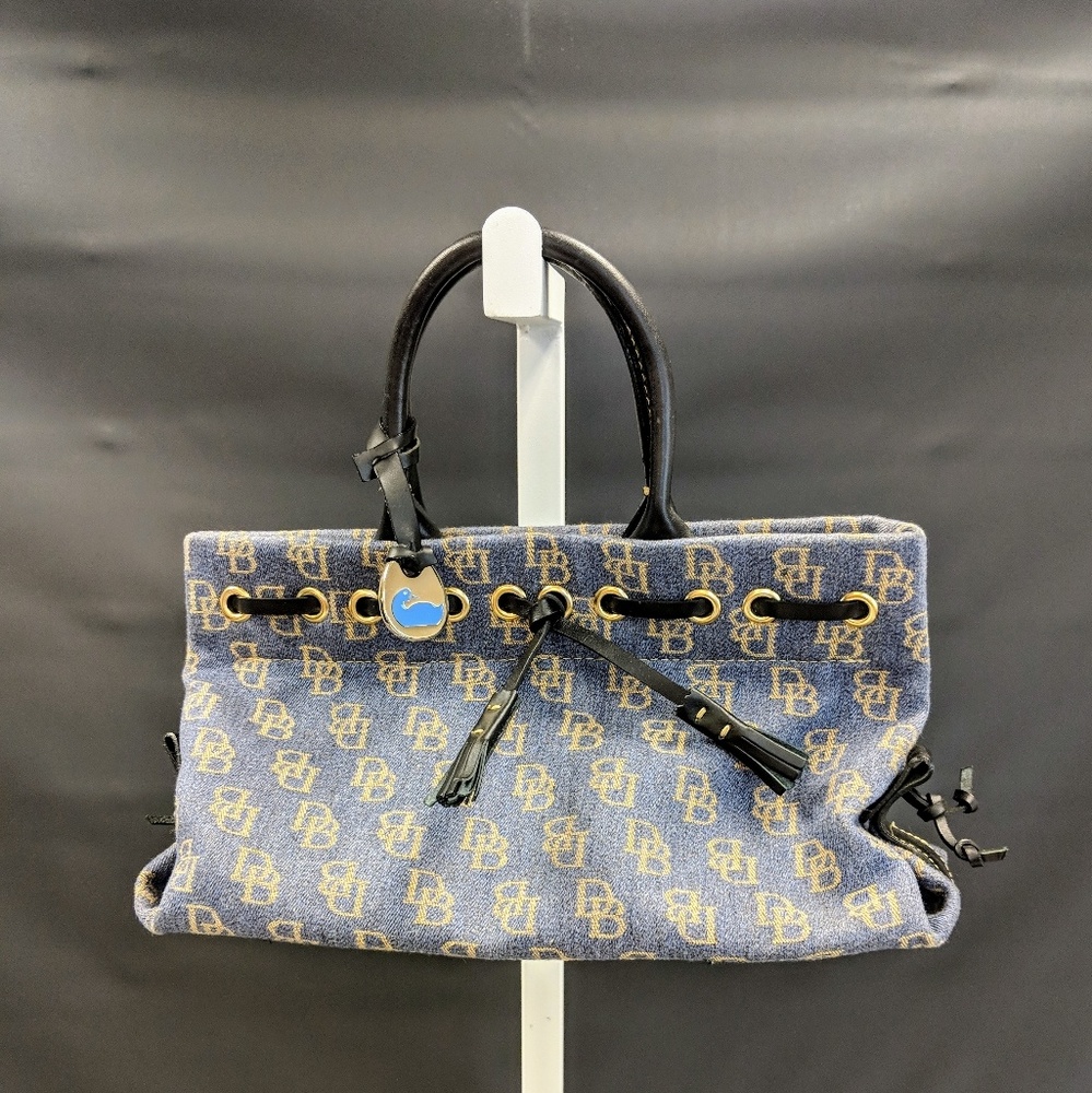 Dooney & Bourke Monogram Tassel Tote
